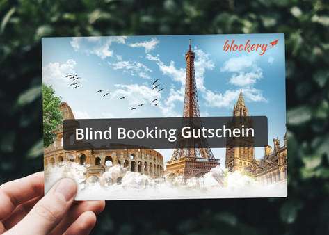 Blind Booking Gutschein – 30€ Gutscheinwert geschenkt