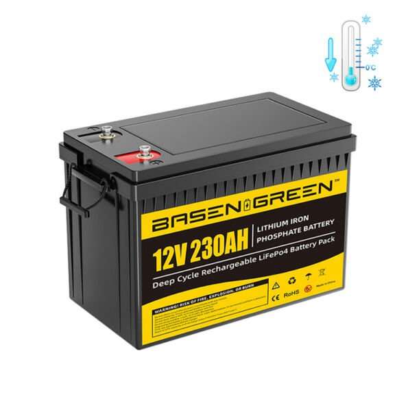 Basengreen 12V 230AH LiFePo4 Batterie