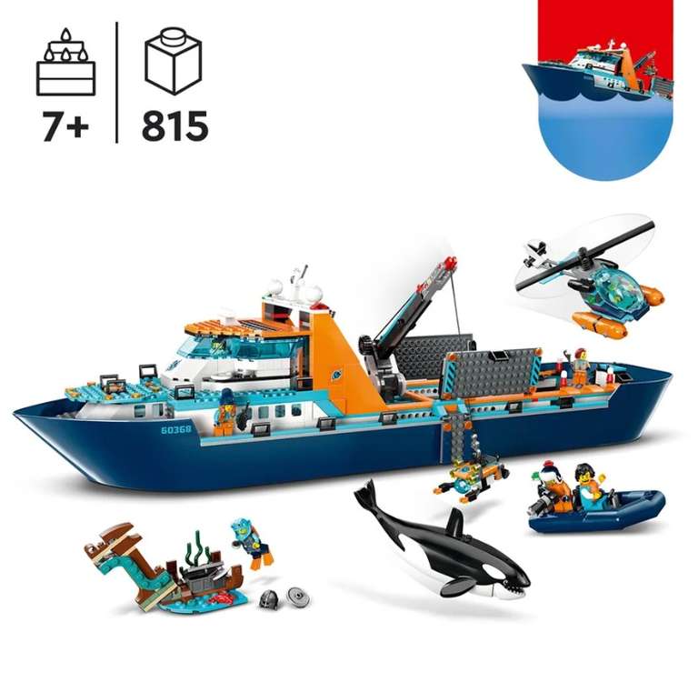 [Proshop] LEGO City 60368 Arktis-Forschungsschiff