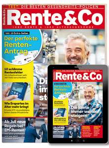 Gratis Ausgabe der Zeitschrift Rente & Co (Kündigung notwendig)