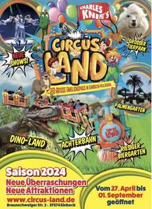 Charles Knies Circus Land: spare auf die Eintrittskarte