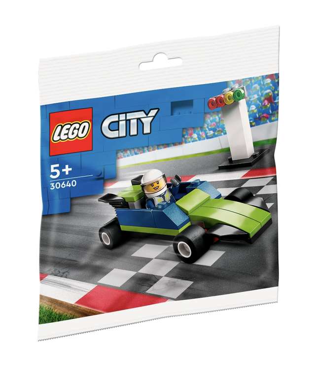 LEGO - 60320 City Feuerwache + (Gratis) LEGO - 30640 City Rennauto