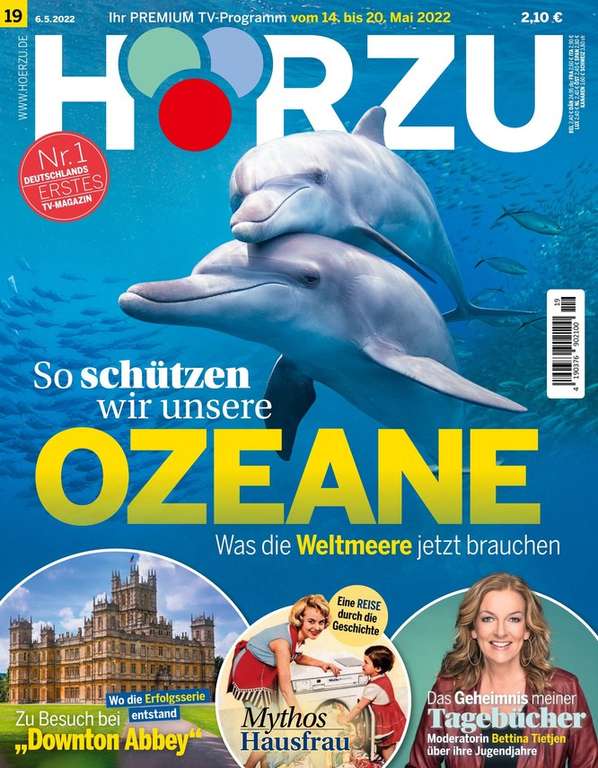 Hörzu Abo (52 Ausgaben) für 125 € mit 120 € Otto-/Zalando- oder 110 € BestChoice-Gutschein beim Deutsche Post Leserservice