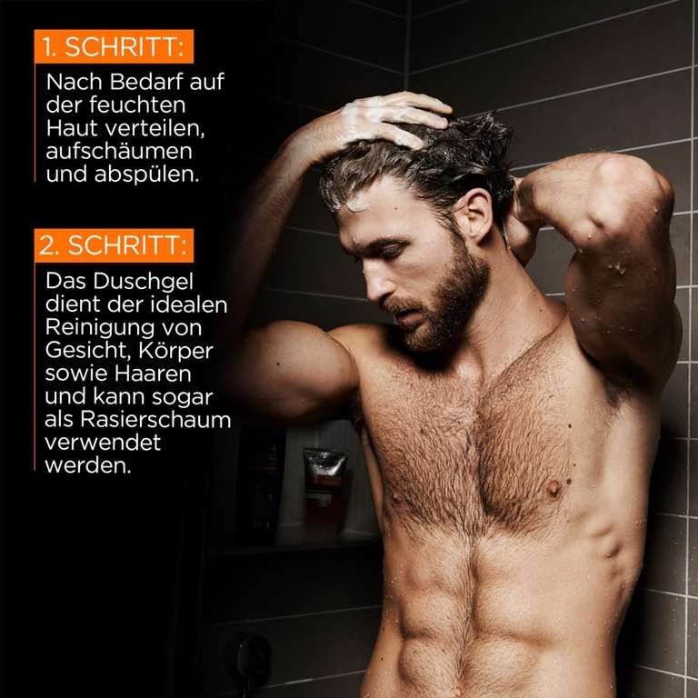 L'Oréal Men Expert XXXL 5in1 Duschgel und Shampoo, Carbon Clean oder Hydra Energy, 1000 ml [PRIME/Sparabo; für 4,72€ bei 5 Abos]