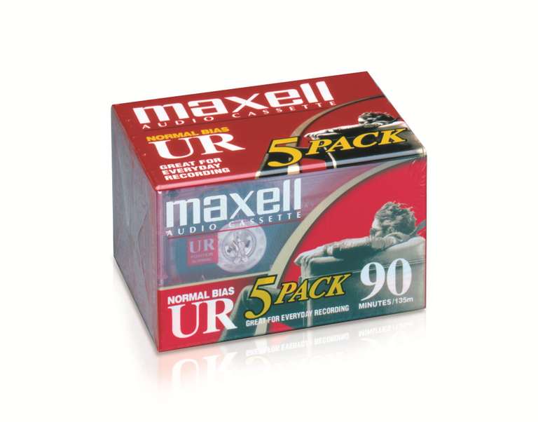 Maxell UR C90 5-Pack