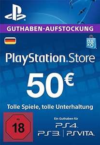 50€ PlayStation Guthaben für 39,72€