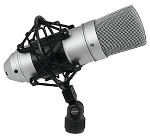 OMNITRONIC MIC CM-77 Kondensatormikrofon | Kondensatormikrofon für professionelle Studio- und Live-Einsätze