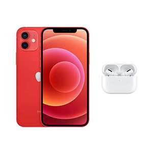 Apple iPhone 12 (64 Go) - (Product) Red mit AirPods Pro