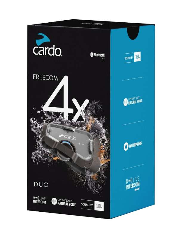 Duo-Kit (2x) - Cardo Kit Freecom 4X And Spirit HD Interkom