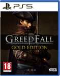 GreedFall Gold Edition [PS5] | inkl. Erweiterung „The de Vespe Conspiracy“, 3 Lithografien, Doppelposter, Stickerbogen