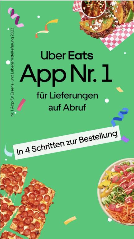Uber Eats - 2 x 12€ Rabatt ab 20€ MBW (Neukunden)