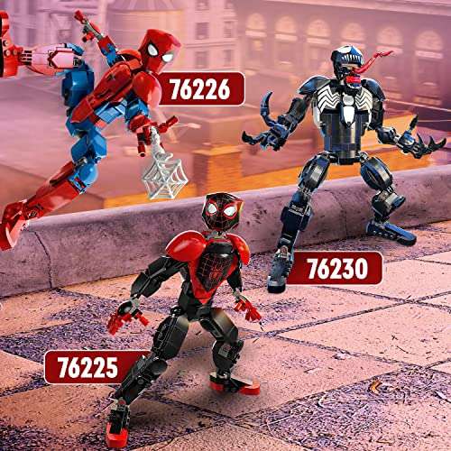 [PRIME] LEGO 76226 Marvel Spider-Man Figur, voll bewegliches Action-Spielzeug, sammelbares Superhelden Set