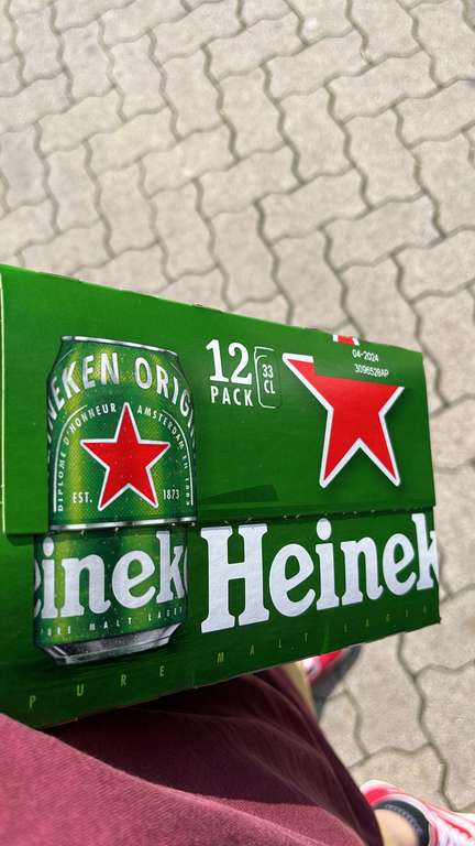 [lokal?] 12x0,33l Heineken Dosenbier