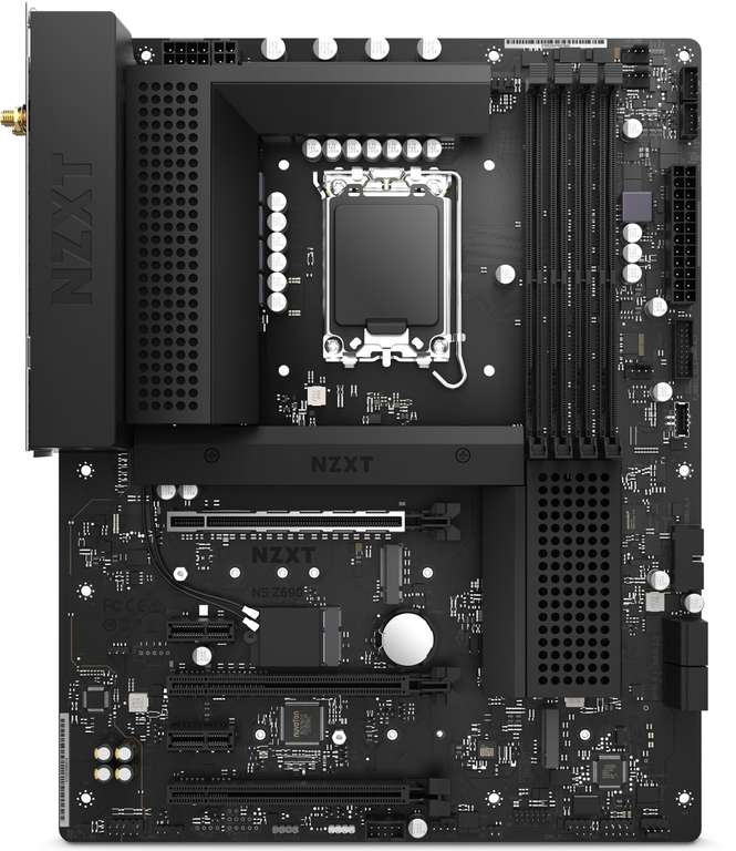 [Bestpreis] NZXT N5 Z690 Matte Black | Intel LGA 1700 Mainboard mit DDR4, WLAN & NZXT CAM