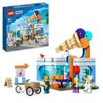 LEGO City Eisdiele / Spielzeug-Laden (60363) - ab 6 Jahren / 296 Teile Set mit 3 Minifiguren, Lastenrad und lustigem Zubehör [Prime/OttoUp]