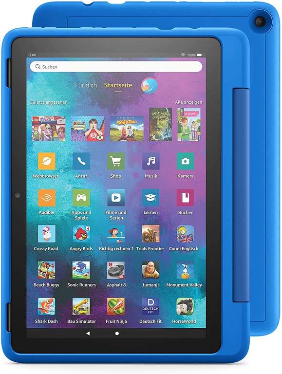 [Vorbestellung] Fire HD 10 Kids Pro Tablet 32GB (10.1", 1920x1200, IPS, 3GB RAM, microSD, Schutzhülle, 1J Amazon Kids+, 2J Sorglos-Garantie)