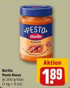 [REWE] Barilla Pesto für 89 Cent mit Coupon