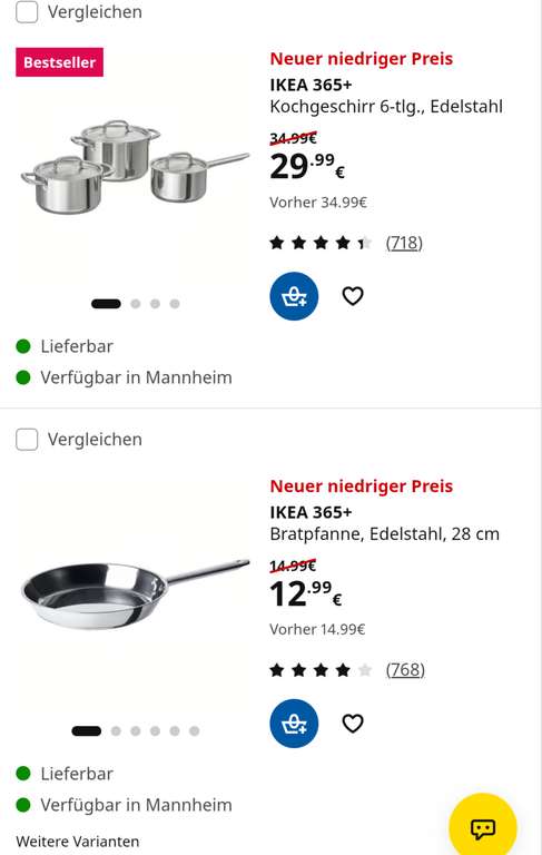 IKEA 365+ Serie: 3er Set 750ml Dose mit Deckel – mikrowellensicher bei IKEA at IKEA