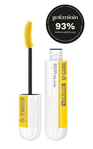 (Spar-Abo) Maybelline New York Colossal Curl Bounce Mascara 01 Very Black Doppelpack