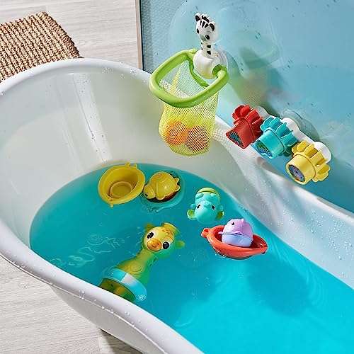 VTech Baby - Babys Badeset – 6-teiliges Badeset für abwechslungsreichen Badespaß in der Badewanne – Für Kinder von 1-5 Jahren