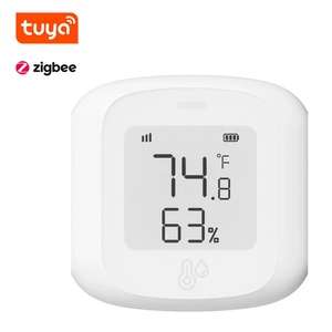 Tuya Wifi oder Zigbee Temperatur- und Feuchtigkeitssensor, Alexa, Google Home