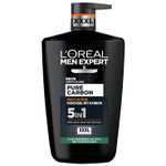 L'Oréal Men Expert XXXL 5in1 Duschgel und Shampoo, Carbon Clean oder Hydra Energy, 1000 ml [PRIME/Sparabo; für 4,72€ bei 5 Abos]