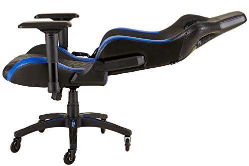 Prime] T1 mydealz Sitzfläche Corsair (Ergonomisch breite Race & Gaming Armlehnen, Stuhl 4D Sitzhöhe mit hoher Schwenkbar, | Rückenlehne) Verstellbare