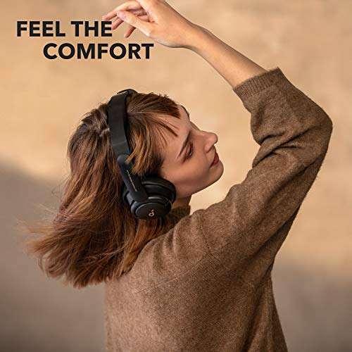 Soundcore (Anker) Life Q30 Over Ear Kopfhörer mit Hybrid Active Geräuschisolierung