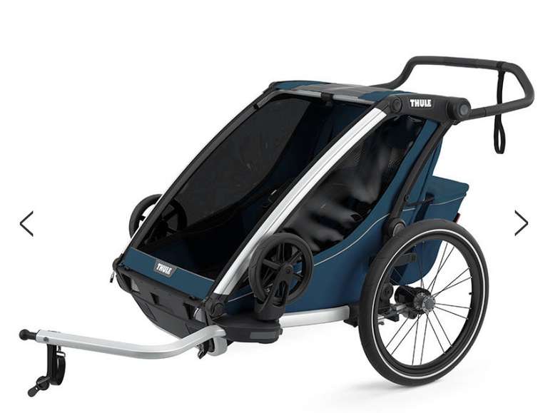 [babymarkt] Thule Chariot Cross 2 Fahrradanhänger bzw. Jogger für 2 Kinder