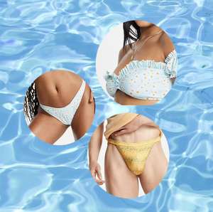 Bathing Suit Up! ASOS Sommer SALE: Badeanzüge, Bikinis und Badehosen, z.B. ASOS DESIGN – Badehose mit Paisleymuster