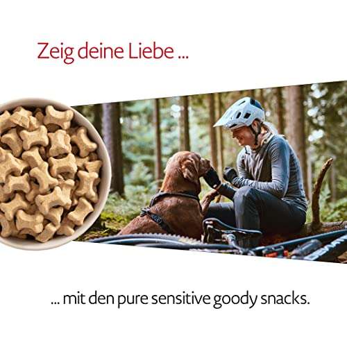 MERA Goody Snacks für Hunde mit Truthahn & Kartoffel (1 x 600g), Hundeleckerli getreidefrei, schonend gebackene Hundekekse