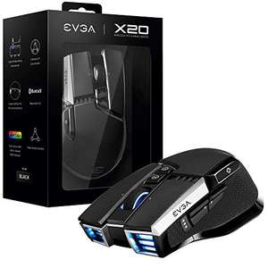 EVGA X20 Wireless Gaming Maus schwarz USB