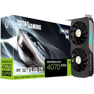 ZOTAC Gaming GeForce RTX 4070 Super Twin Edge OC 12GB