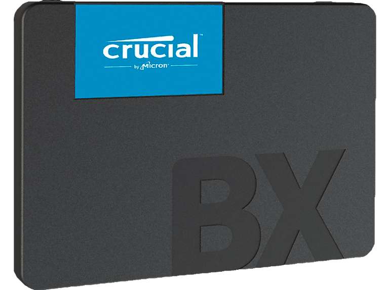 [Mediamarkt App] CRUCIAL BX500 Festplatte, 1 TB SSD SATA 6 Gbps, 2,5 Zoll, intern