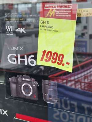 [Lokal Mainz]Panasonic LUMIX DC-GH6L Hybridkamera mit Objektiv Leica ES12060