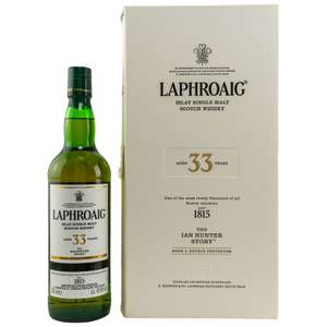 Laphroaig 33 Jahre The Ian Hunter Story Book 3 Whisky für 1.199,99€ - Geringer Bestand!