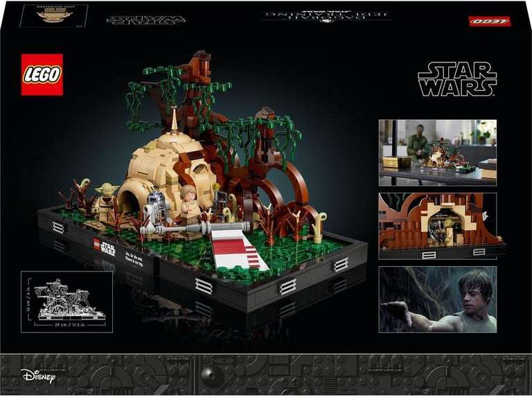 LEGO Star Wars 75330 Jedi Training auf Dagobah – Diorama