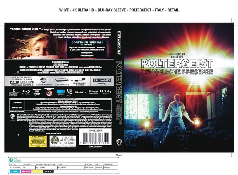 [Amazon.it] Poltergeist (1982) - 4K Bluray - deutscher Ton - IMDB 7,3 - alternativ Itunes in 4K für 3,99€