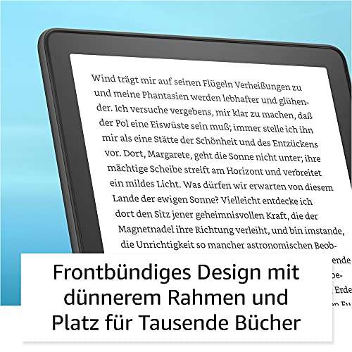 Kindle Paperwhite (16 GB) – Jetzt mit 6,8-Zoll-Display (17,3 cm) und verstellbarer Farbtemperatur – ohne Werbung