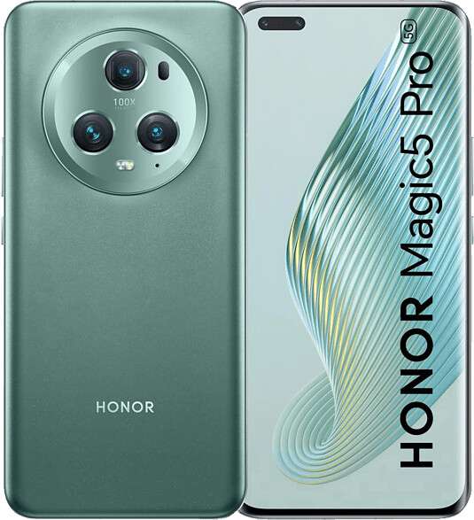 [Refurbished] Honor Magic5 Pro (6.81", 2848x1312, OLED, 1-120Hz, Snapdragon 8 Gen 2, 12/512GB, 50MP, OIS, 5100mAh, 66W, Android 14, 219g)
