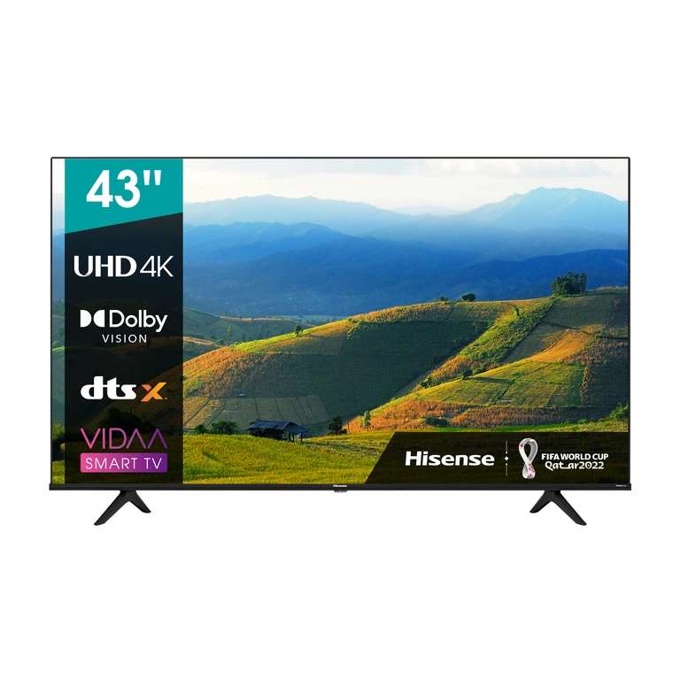 Hisense TV Ultra HD/HDR 43A6EG