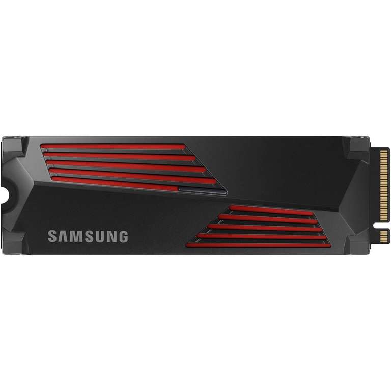 2TB Samsung 990 Pro M.2 SSD mit Heatsink (3D-NAND TLC, PCIe 4.0, R7450/W6900)