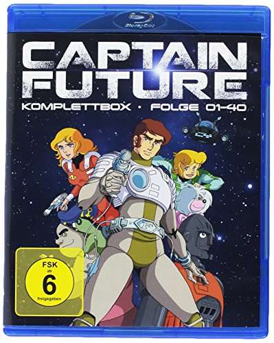 Amazon: Captain Future Komplettbox (Bluray) für 36,97€ inklusive Versand