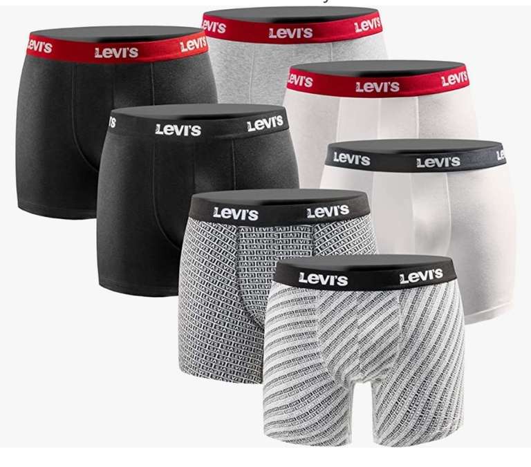 Levis Herren Boxershort Limited Style Edition 7er Pack (verschiedene Farben / Größen)
