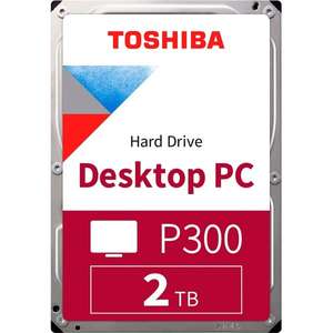 Toshiba P300 2 TB, Festplatte (SATA 6.0 Gbit/s, 3,5")