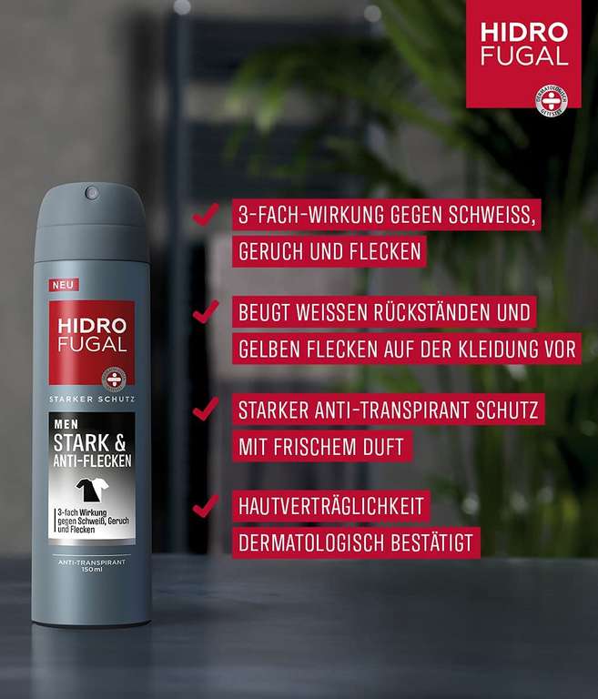 Sammeldeal Hidrofugal zB MEN Stark & Anti-Flecken Spray, [Dusch-Frische Spray, Classic Zerstäuber, Classic Roll-on] 2,27€ (Spar-Abo Prime)