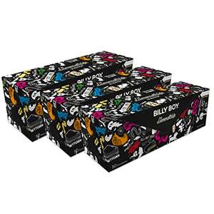 [Amazon Prime Spar-Abo] Billy Boy Lümmelkiste bunter Kondommix: 150 Stück bestehend aus 8 verschiedenen Kondomen (Stückpreis: 0,24 €)