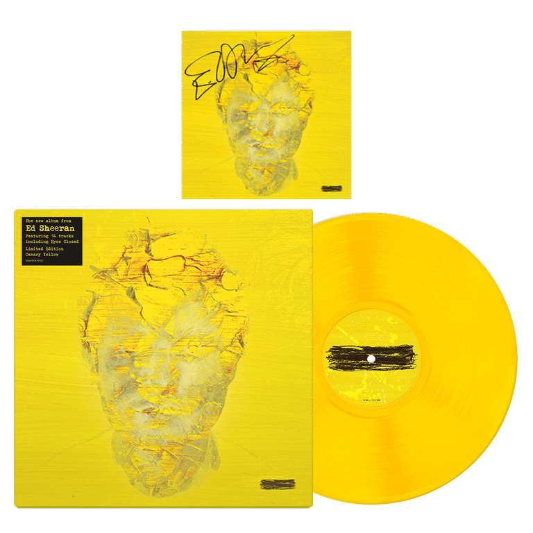Ed Sheeran – - (Subtract) (Limited 140g 12'' Yellow Vinyl) [prime]