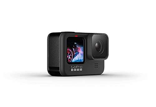 GoPro HERO 9 Black Actioncam - 5K / 30 BpS Action Cam 5K, GPS, Wasserfest, Stoßfest, Stereo Sound, Touch-Screen, WLAN