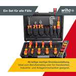 Wiha Lehrlingskoffer für Elektroinstallation 39-teilig VDE (45257) Profi Werkzeugkoffer Elektriker, gratis Lieferung Prime Mitglieder